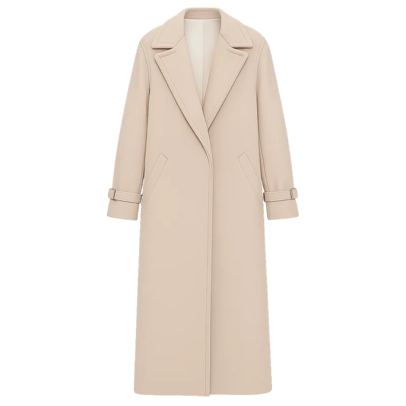 Julia Kate Winslet White Coat