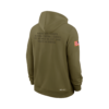 Kansas City Chiefs Salute to Service 2025 Travis Kelce Green Pullover