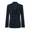 Karolina Wydra Pluribus Ana Blue Corduroy Blazer