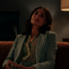 Karolina Wydra TV Series Pluribus 2025 Zosia Blue Denim Blazer