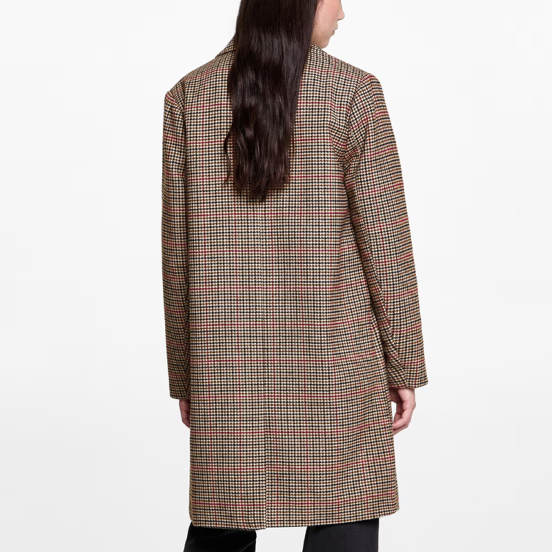 Kate The Twelve Dates 'Til Christmas Mae Whitman Plaid Coat