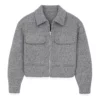 Kelli Giddish Law and Order SVU S27 Amanda Rollins Grey Jacket