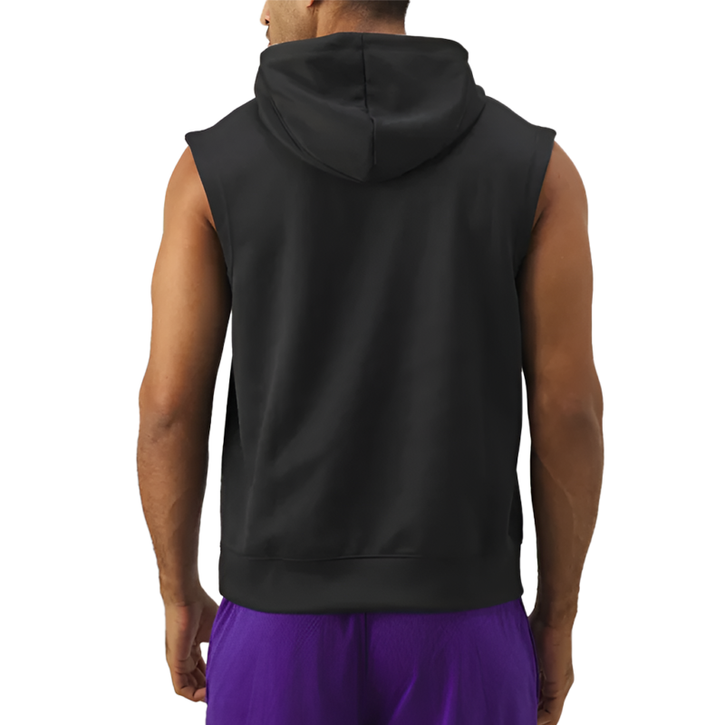 LA Lakers Lebron James Sleeveless Hoodie