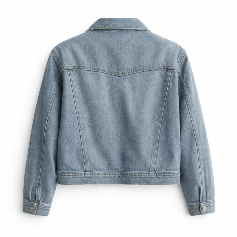 Landman Guy Burnet Charlie Newsom Blue Denim Jacket