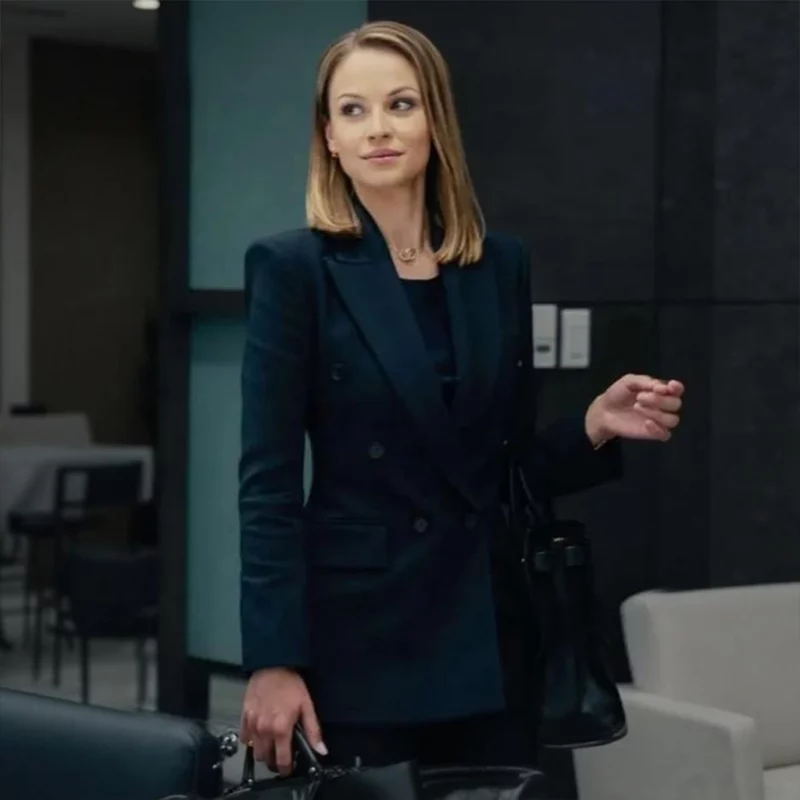 Landman Rebecca Falcone Black Blazer