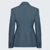 Lanni Soo Murder In A Small Town S02 Jamie Chung Grey Single Breasted Blazer2