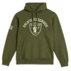 Las Vegas Raiders Salute to Service 2025 Pete Carroll Green Hoodie