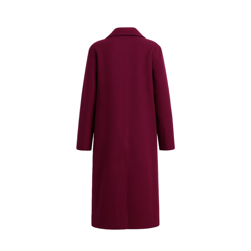 Los Angeles 2025 Caylee Cowan Maroon Coat