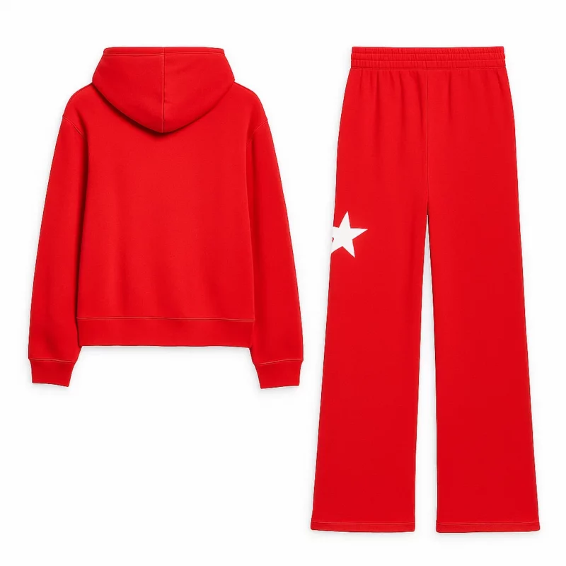 Los Angeles 2025 Whitney Red Hoodie