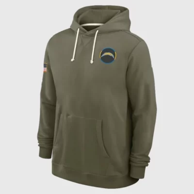 Los Angeles Chargers Salute to Service 2025 Hoodie