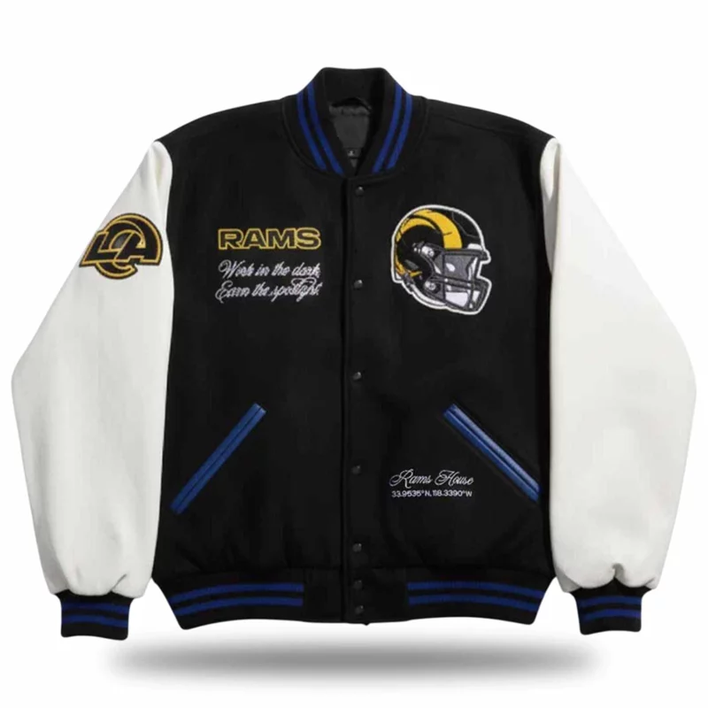 Los Angeles Rams Rivalries 2025 Kyren Varsity Jacket