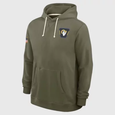 Los Angeles Rams Salute to Service 2025 Hoodie