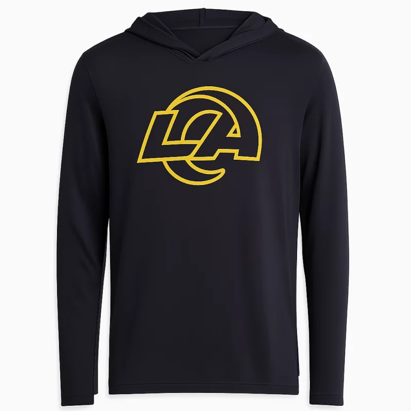 Los Angeles Rams Sideline Coach Sean McVay Black Pullover Hoodie