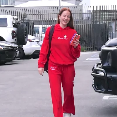 Los Angeles Whitney Leavitt Red Hoodie
