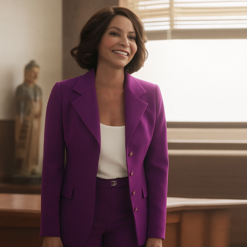 Mae Silver Boston Blue Season 1 Gloria Reuben Purple