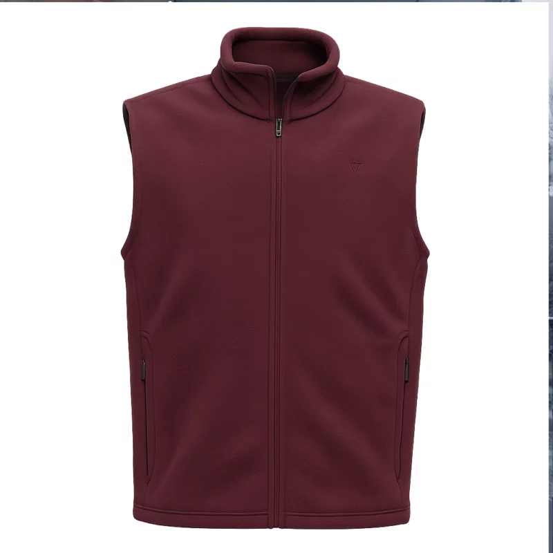 Man Vs Baby Rowan Atkinson Trevor Bingley Burgundy Vest