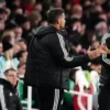 Manager Marco Silva Black Puffer Jacket