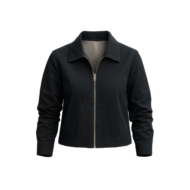 Mandi Chicago PD S13 Eva Imani Cropped Black Jacket