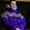 Marty Supreme BAFTA Timothee Chalamet Purple Puffer Jacket