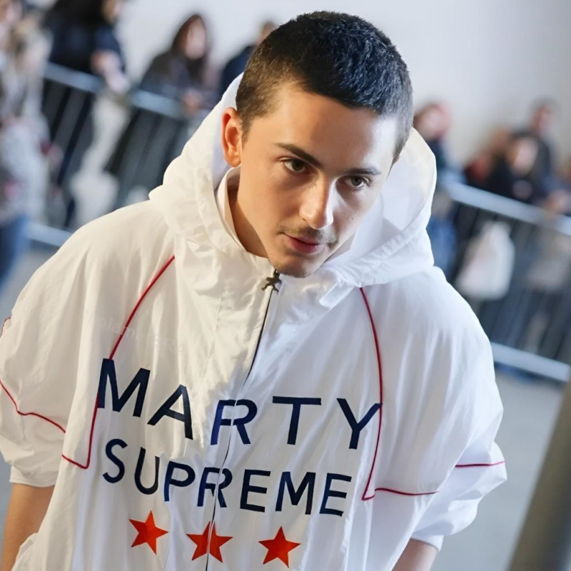 Marty Supreme Chalamet White Jacket