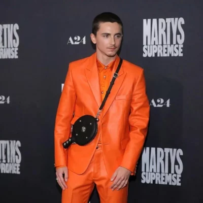 Marty Supreme Premiere Timothee Chalamet Blazer