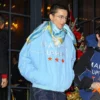 Marty Supreme Timothee Chalamet Blue Jacket