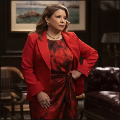Matlock S02 Justina Machado Red Blazer
