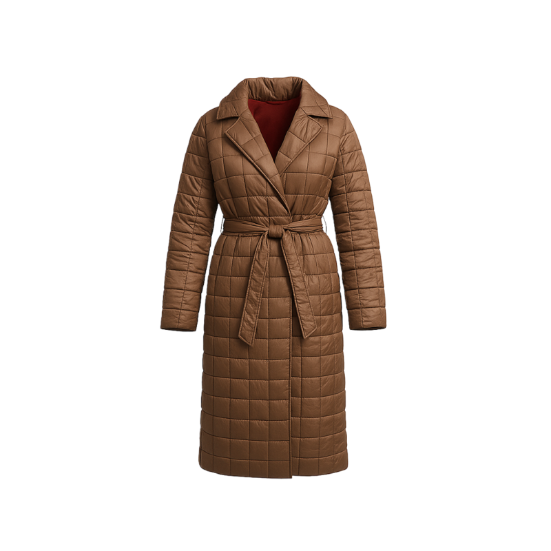 Maya Montgomery Fake Yourself A Merry Little Christmas KiKi Layne Brown Coat