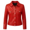 Meredith Falconer Murder In A Small Town S02 Katherine Evans Red Leather