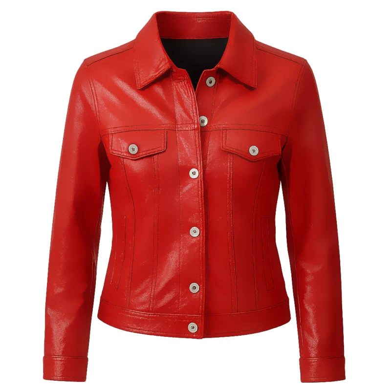 Meredith Falconer Murder In A Small Town S02 Katherine Evans Red Leather