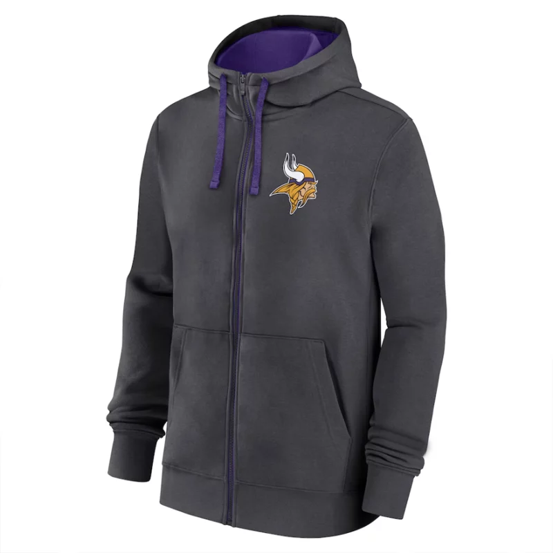 Minnesota Vikings Coach Kevin Oâ€™Connell Black Bomber Jacket