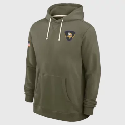 Minnesota Vikings Salute to Service 2025 Hoodie