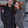 Mistletoe Murders S02 Sarah Drew Emily Lane Grey Coat