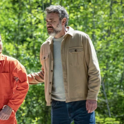 Murder In a Small Town S02 Karl Alberg Beige Jacket