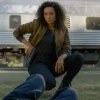 NCIS Sydney S03 Olivia Swann Michelle Mackey Bomber Jacket