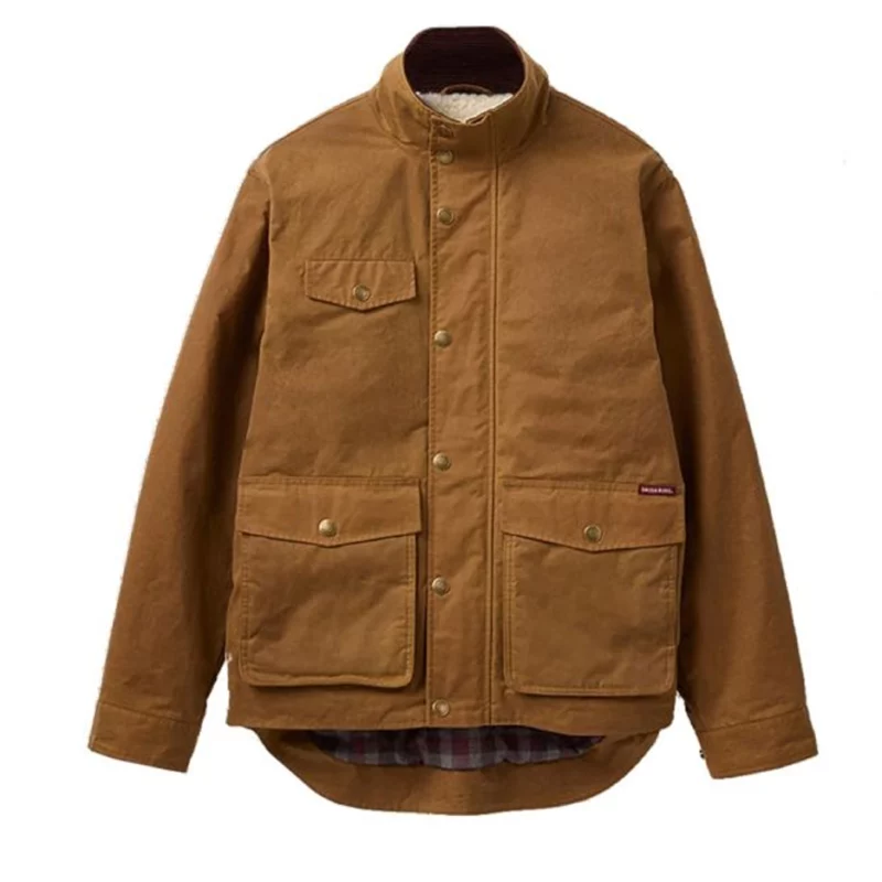 NCIS Sydney S03 Todd Lasance Jim Dempsey Brown Jacket