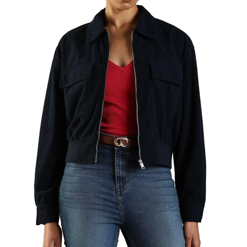 NCIS Sydney S03 Tuuli Narkle Evie Cooper Black Jacket