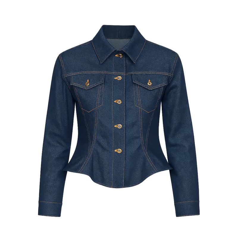 NYC 2025 Chloe Grace Moretz Blue Denim