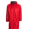 NYC 2025 Milly Alcock Red Hooded Coat