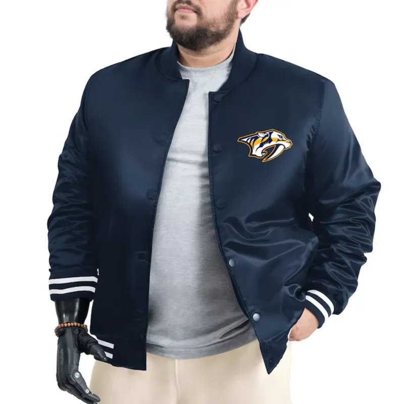 Nashville Predators Bold Logo Jacket