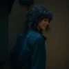 Natalia Dyer Stranger S05 TV Series Nancy Wheeler Blue Denim Jacket