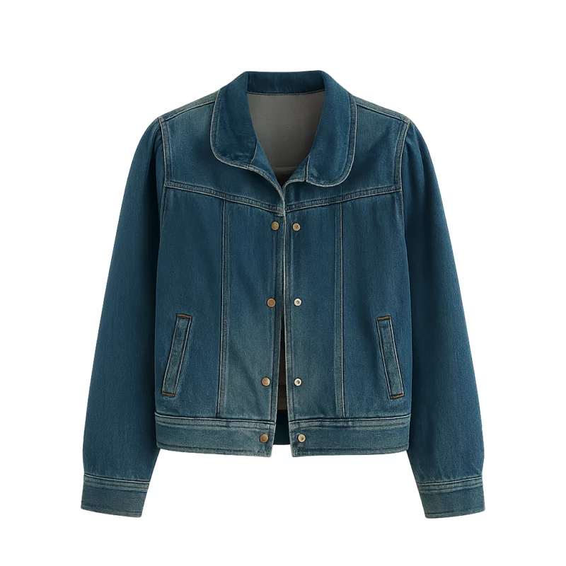 Natalia Dyer Stranger Things S05 TV Series Nancy Wheeler Blue Denim