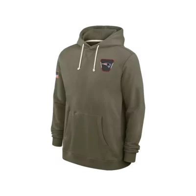 New England Patriots Salute to Service 2025 Hoodie