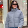 New York City Olivia Munn Puffer Jacket