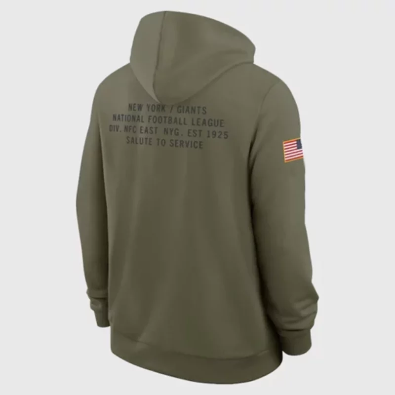 New York Giants Salute to 2025 Hoodie