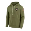 New York Giants Salute to Service Coach Brian Daboll Green Hoodie