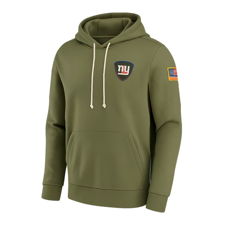 New York Giants Salute to Service Coach Brian Daboll Green Hoodie