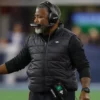 New York Jets 2025 Aaron Glenn Black Puffer