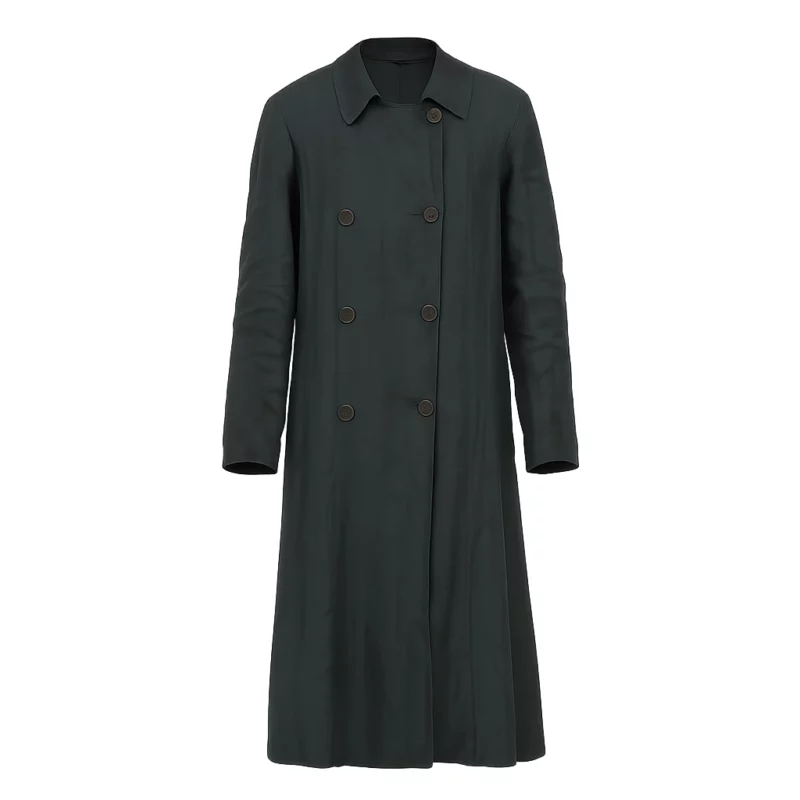 Niamh Algar The Iris Affair S01 Iris Nixon Black Coat