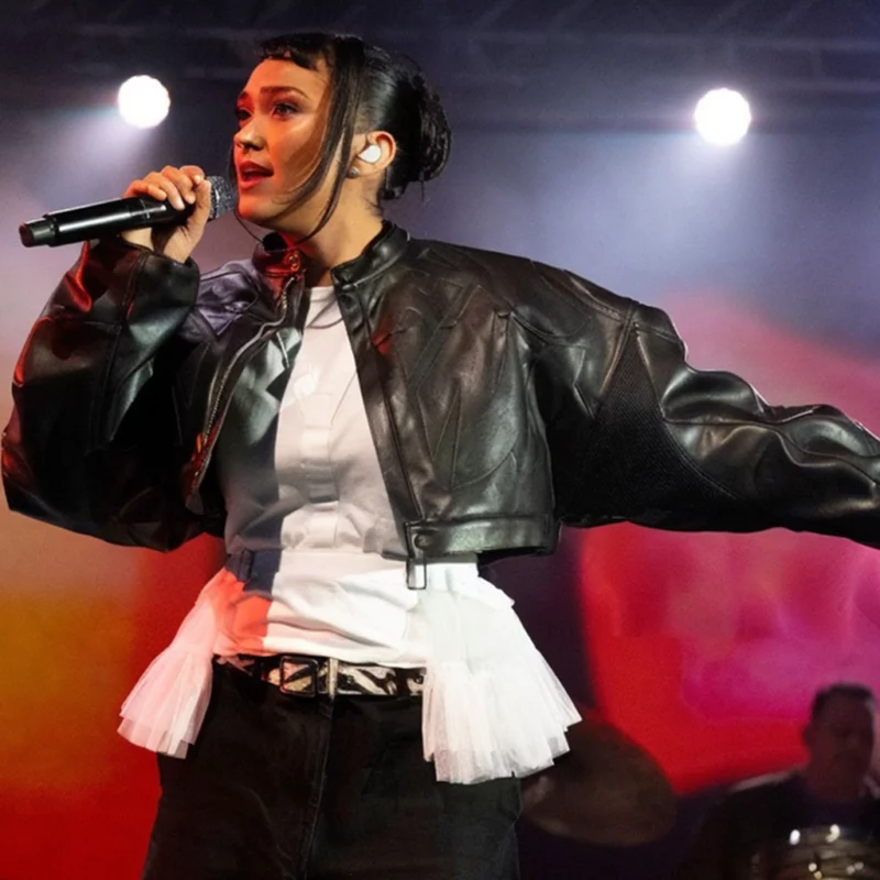 O2 Academy Birmingham Concert Joy Crookes Black Leather